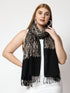 Women's Aari Embroidery Wool Stole